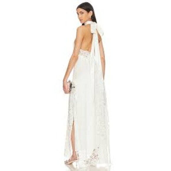 For Love & Lemons Verity Gown in White - Picture 2 of 7
